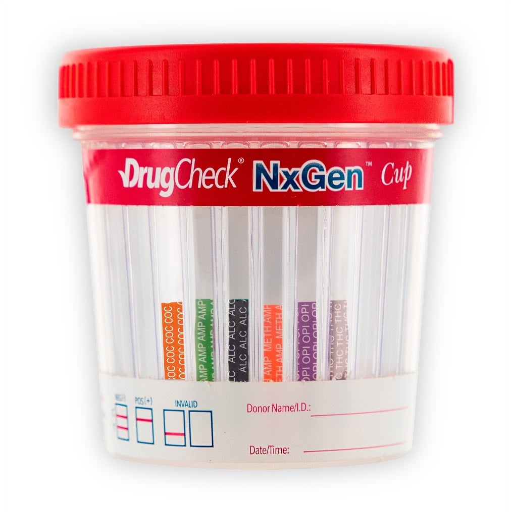 DRUGCHECK FRASCO 5 NEXGEN - AMP, COC, MET, OPI, THC +ALC