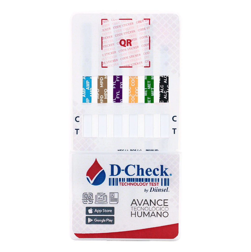 D-CHECK TARJETA 7 - AMP, MPD, FYL, COC, MET, OPI, THC + ALC